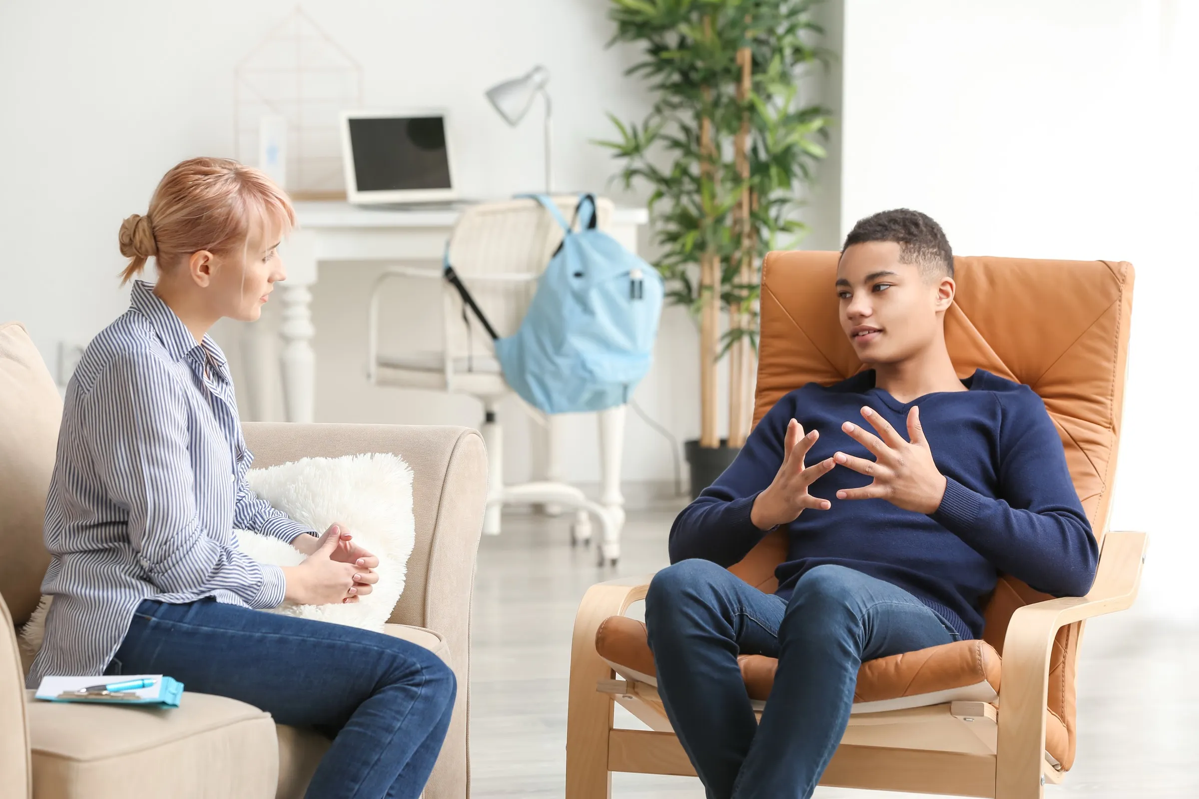 Psychotherapy session